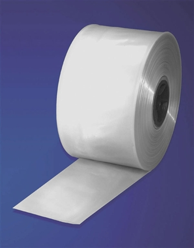 Polyethylene Continuous Bag, Heat Sealable to Any Size, 8 in. Wide and 4 mils Thick. Approximately 1050 feet per roll.