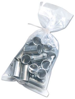 Bag, Low Density Flat Polyethylene, 4 mil Thickness 12 in. x 20 in., Associated Bag, 28-6-697