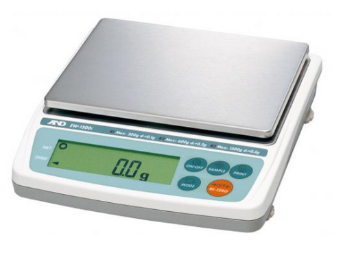 Compact Balance, Everest Series Model EK-2000i, 2000 g x 0.1 g with 133 x 170 mm Pan