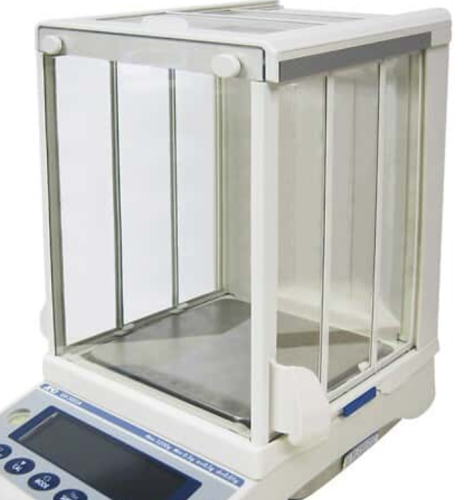 Large Glass Breeze Break for GX-A and GF-A Apollo Balances, A&D Weighing, GXA-10