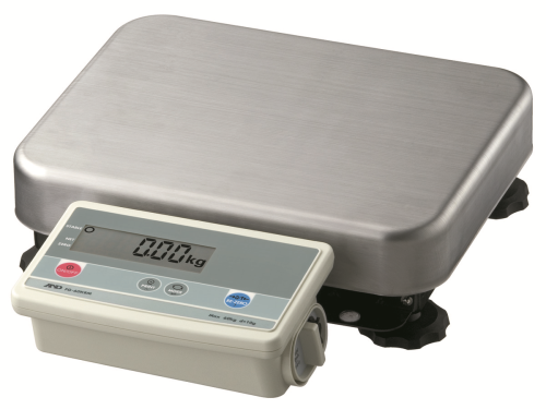 Platform Scales, NTEP, 150 kg (300 lb) x 0.05 kg (0.01 lb) with 300 x 380 mm Pan & No Column, A & D Weighing, FG-150KBMN