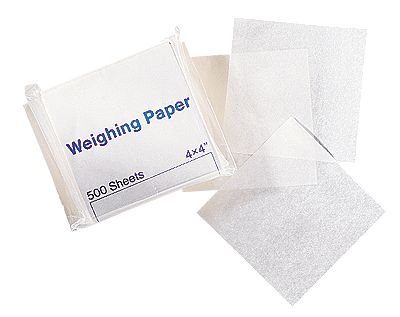 Glassine Weighing Paper, No. 40, 4 in. x 4 in.
