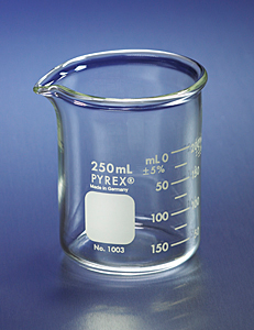 Beakers, Pyrex, Griffin, Heavy Duty, Graduated, 150 mL, Corning 1003-150