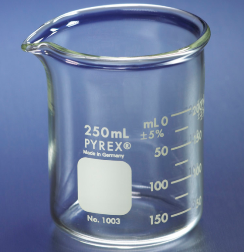 Beakers, Pyrex, Griffin, Heavy Duty, Graduated, 4000 mL, Corning, 1003-4L