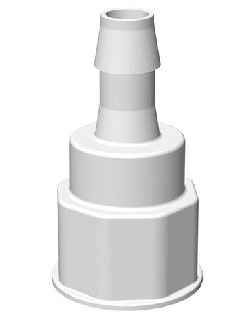 VersaBarb, Spigot Fitting, with 1/2 in. Hose Barb, Foxx Life Sciences, 225-4004-RLS