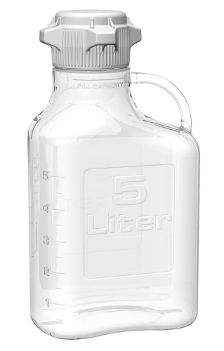 EZgrip Carboy, PETG (Co-polyester), 5 L, No Spigot, VersaCap 80, Foxx 157-1111-OEM