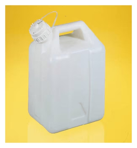 Nalgene Jerrican with Attached Closure, High-Density Polyethylene, 6 L, 2240-0015