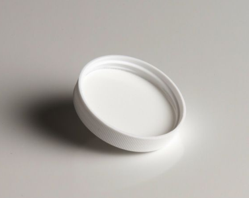 Cap, Polypropylene with Polyethylene Foam Liner, 58 mm for 58-400 Thread, QEC, BP58-400W