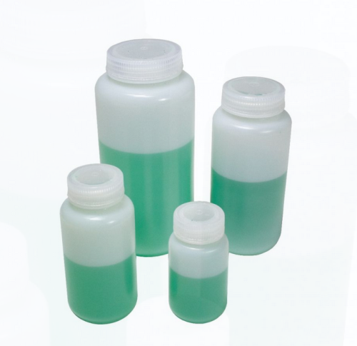 Bottles, Wide-Mouth HDPE, 32 oz./1000 mL with Caps, 50/CS, 33410-BULK