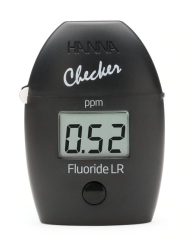 Colorimeter, Fluoride Checker, Low Range, 0.00 to 2.00 ppm, Hanna Instruments, HI729