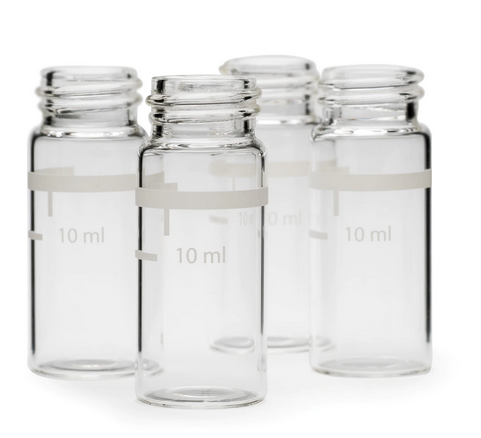 Cuvettes, 22 mm Glass for Portable HI96 Series Photometers and Turbidity Meters, Package of 4, Hanna Instruments, HI731331