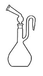 Bottle, Specific Gravity, Hogarth, ASTM Method D167, 60 mm Diameter X 180 mm Tall