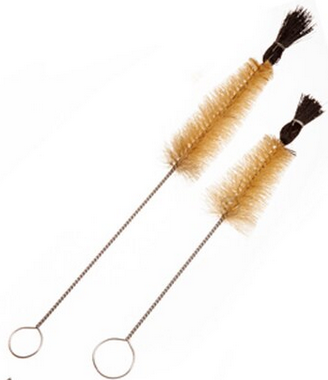 Brush, Centrifuge Tube, White Bristle, 1 in. - 1-1/4 in. Diameter X 3-1/2 in. Brush Length x 9 in. Long