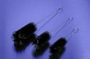 Brush, Cylinder & Bottle, Radial End, Black Nylon, 20 in.