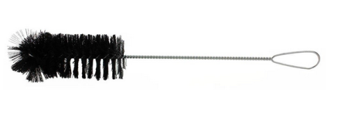 Brush, Cylinder & Bottle, Radial End, Black Bristle, 2 in. Diameter X 5 in. Brush Length, 16 in. Total Length