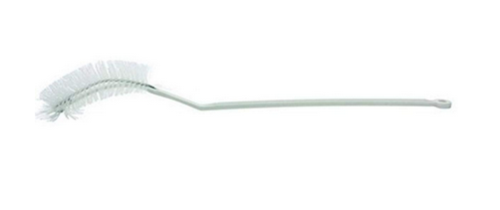 Brush, Volumetric Flask, White Nylon, 1-3/4 in. Diameter X 5 in. Brush Length x 17 in. Long, Justman Brush, 1790 3N
