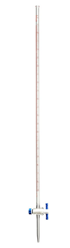 Pyrex Buret, Straight Stopcock, Dispensing, 50 mL, 1/CS, Corning, 2122A-50