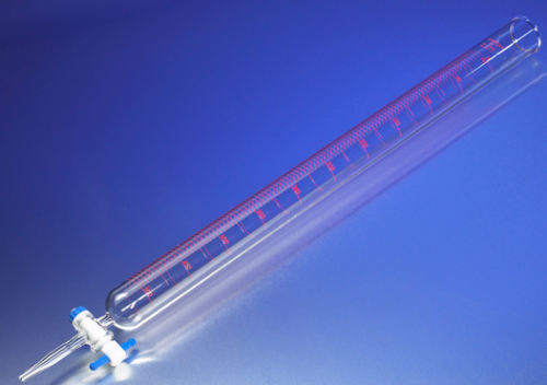 PYREX Dispensing Buret, with PTFE Stopcock, 500 mL, 1/CS, Corning, 2094-500