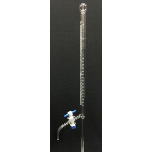 S-O-M Buret Only 25 mL With TFE Stopcock Plug, AMK Glass, Inc., TG-18415-2523