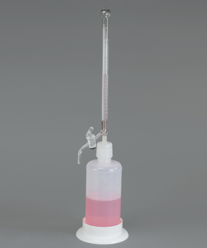 Self-Zeroing Burette, 25 mL Borosilicate Glass, 1000 mL Reservoir, Bel-Art, F37915-1025