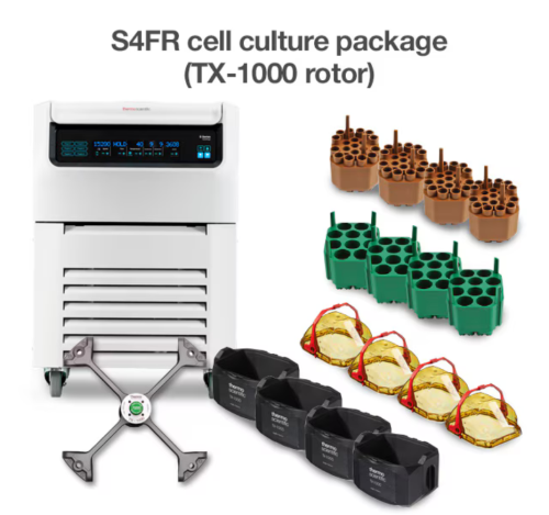 Centrifuge, S4FR TX1000, Refrigerated Floor Model, S Series, Cell Culture Package, IVD-MD, 120 V, Thermo Scientific, 75015818