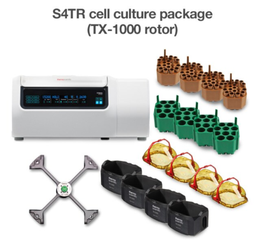 Centrifuge, S4TR TX1000, Refrigerated Bench Model, S Series, Cell Culture Package, IVD-MD, 120 V, Thermo Scientific, 75015824