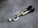 Clamp, Utility, Vinylized Round Jaws, Medium, Precision, Jaw Will Grip Objects up to 2-1/4 in. in Diameter, Fits onto Rods up to 3/4 in.