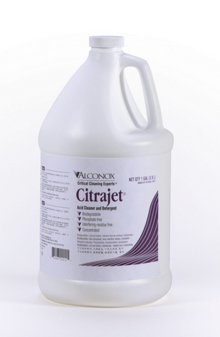 Citrajet Low-Foaming Liquinox Acid Cleaner, 1 gallon