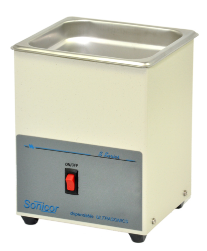 Ultrasonic Cleaner, Benchtop 0.5 gal/1.9 L, 120 V, Sonicor Ultrasonics, S-50