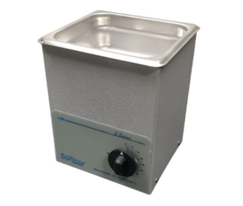 Ultrasonic Cleaner with Built-in Timer, 1/4 gallon, Sonicor, S-30T
