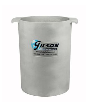 Unit Weight Measure, Aluminum, 1/3 cu.ft, Gilson Company, HM-12