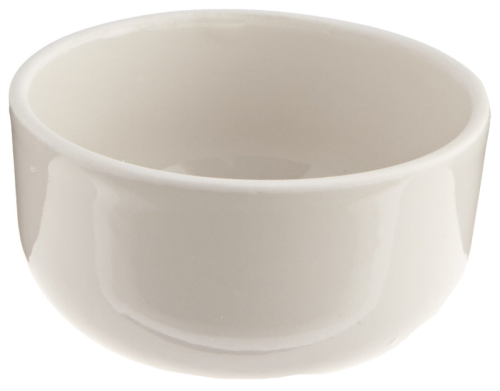 Porcelain Combustion Capsule, Glazed Inside and Out, 20 mL, CoorsTek, 66053