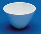 Crucible, Porcelain, Wide Form, 50 mL, 61 mm H x 37 mm OD, Coors, 60137