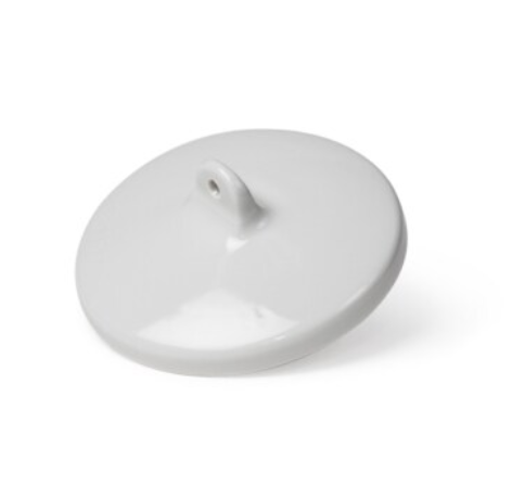 Crucible Cover, Porcelain, 74 mm, Coorstek, 66126