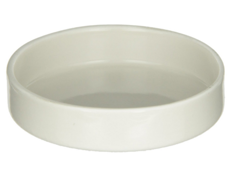 Dish, Straight Side Porcelain Capsule, 12 mL, 47 mm Diameter x 13 mm Height, Coors, 66048 (Replacement for 60048)