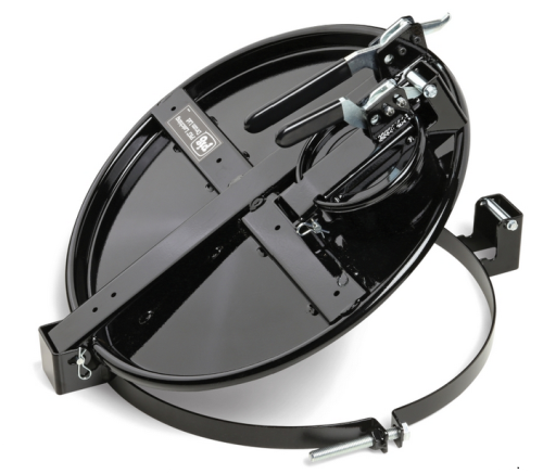 Vapor-Control Latching Drum Lid, for 20 or 30 gal Steel Drums, New Pig, DRM1034-BK