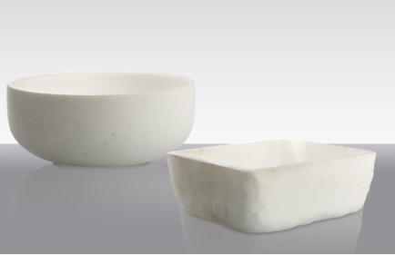 Tray, Plain Fused Silica, 8 in. Long x 5 in. Wide x 1 in. High, Saint Gobain Ceramics USA, 102-8,5,1