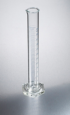 Cylinder, Pyrex Vista Class A, To Deliver, Blue Graduations, 50 mL, Corning, 70024-50