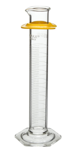 Cylinder, To Deliver, Serialized & Certified, Class A, 1000 mL, 10 mL Graduation Intervals, 20026-1000