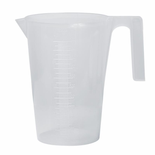 Graduated Pitcher-Polypropylene, 1000 mL, Ideal for General Laboratory Use, Bel Art Products, F28991-0000