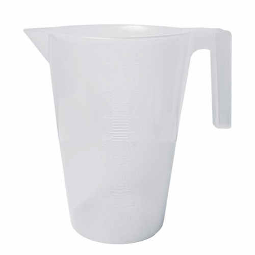 Graduated Pitcher-Polypropylene, 3000 mL, Ideal for General Laboratory Use, Bel Art Products, F28993-0000