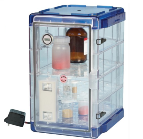 Secador Desiccator Cabinet, Vertical Profile, Electronic, Model 4.0, 230 V, 1.9 cu.ft., SP Bel-Art Products, F42074-1220