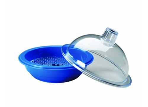 Nalgene Desiccator, Plastic, 149 mm I.D, with Polycarbonate Cover, 140 mm, Aluminum Plate is Included, 5315-0150
