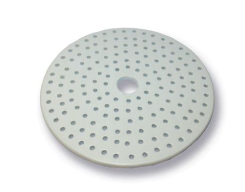Porcelain Desiccator Plate, Small Holes, 230mm Diameter, 1/Pk