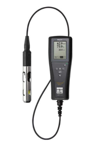 Pro20i Dissolved Oxygen Meter with Polarographic Sensor and 4 m Integral Cable, YSI, 607125