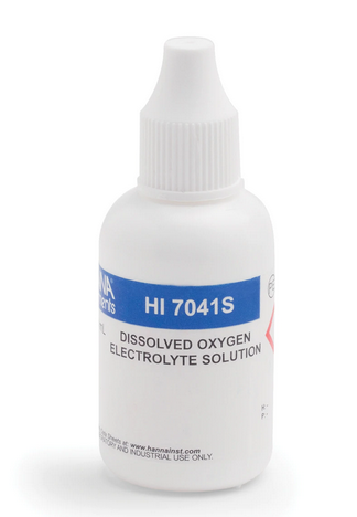 Electrolyte Solution for Polarographic DO Probes, 30 mL, Hanna Instruments, HI7041S