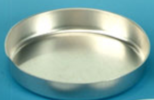 Pan, Aluminum, 105 mm Diameter, 100/PK Xenosep Technologies, 26506