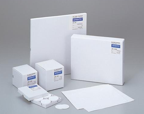 Glass Fiber Filter GC50 Grade, 48 Wt 50 mm 0.5 um Nonsterile 100/Pk, Advantec MFS, Inc, GC5050 mm