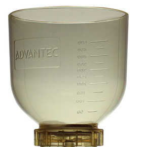 Polysulfone Wide-mouth Funnel Only for KP47W, 500 mL, Advantec MFS, Inc, 501102