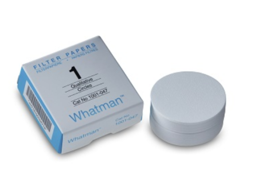 Cytiva Whatman Grade 1 Qualitative Filter Paper, Medium Precipitates Retained, 9 cm